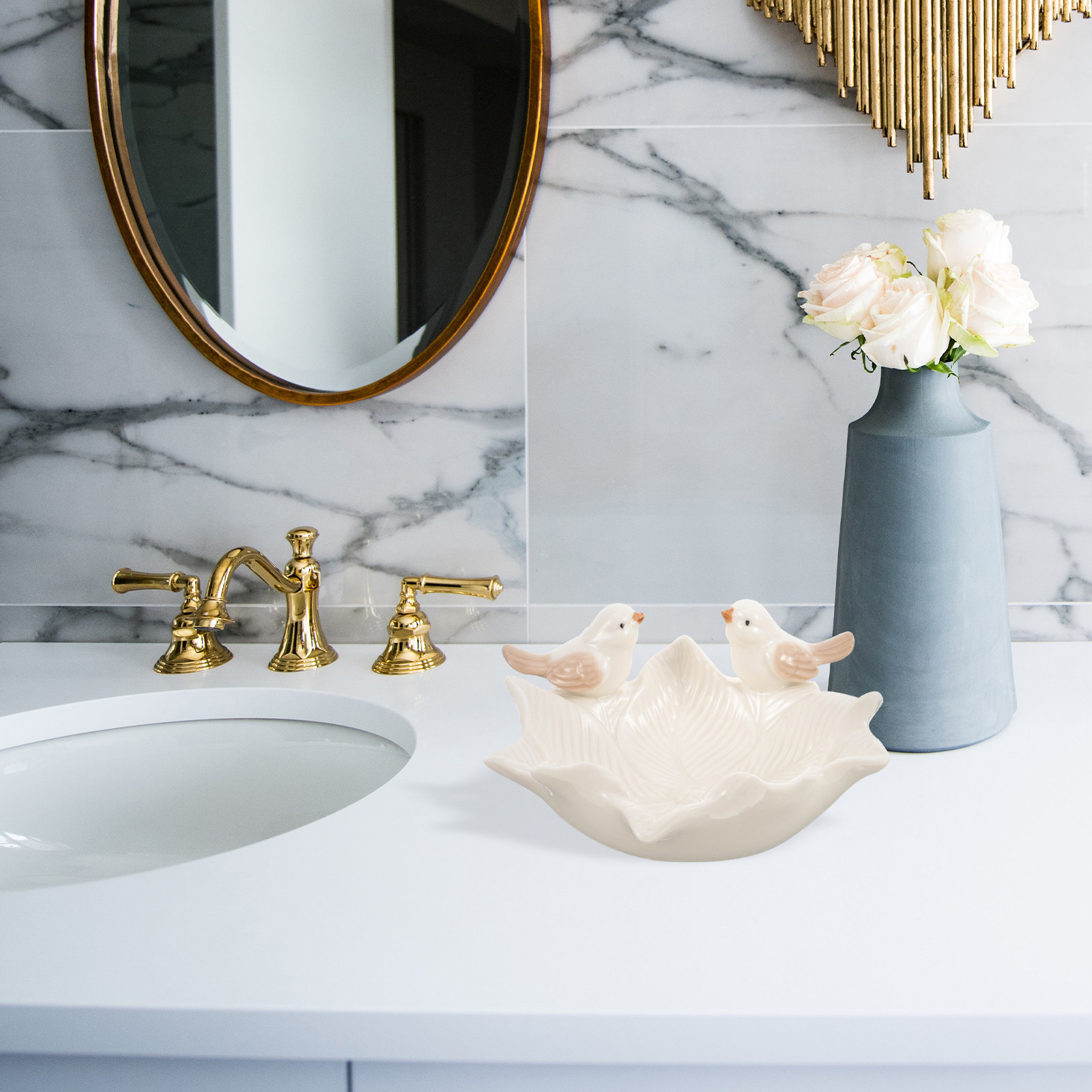 Ceramic Trinket Dish - セラミックジュエリーディッシュタイプスタイリッシュなジュエリープレート家庭用寝室バスルーム収納ディスプレイトレイファッション小物トレイギフト
