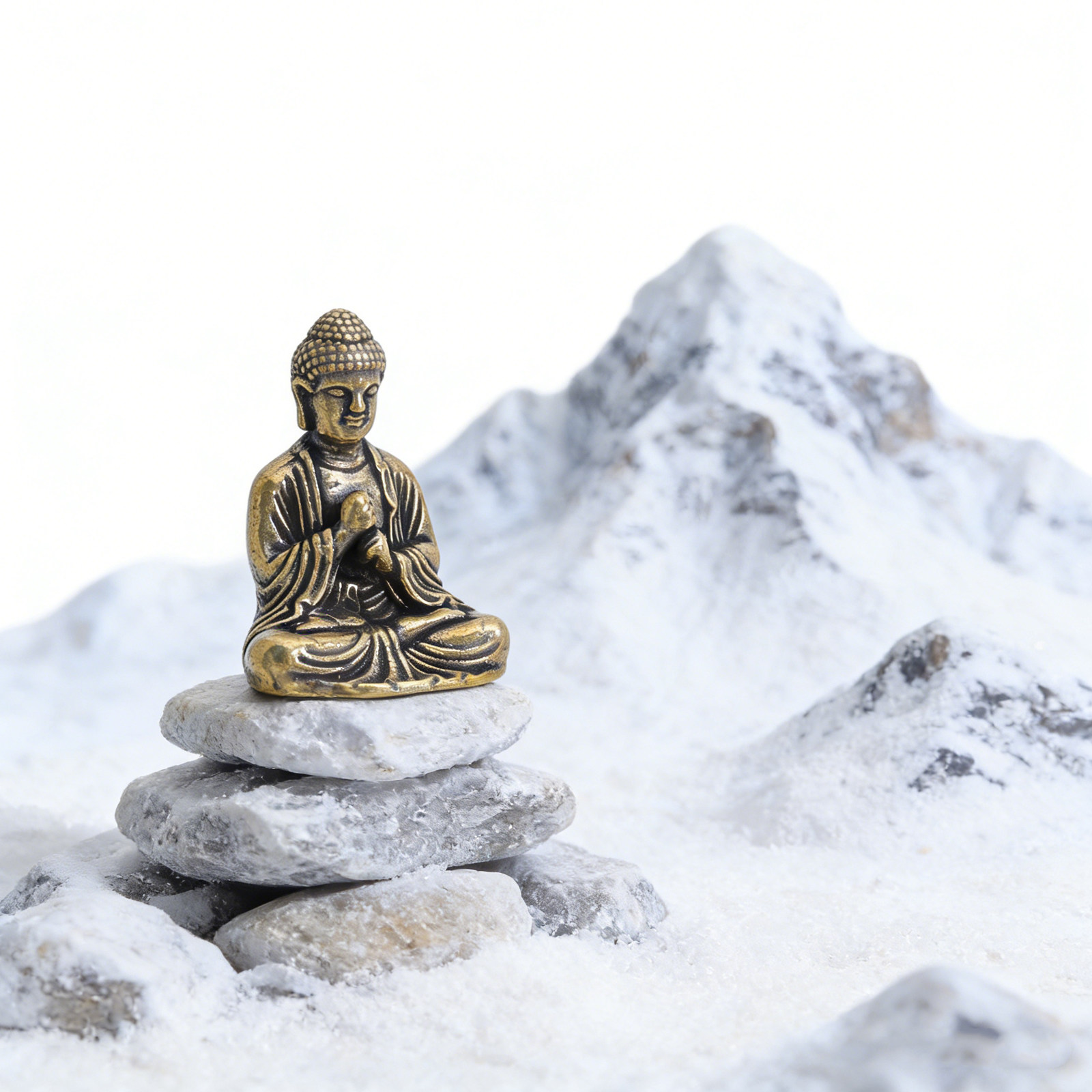 ミニ風水仏像 小さな釈迦牟尼瞑想像 オフィスデスク飾り 禅仏 - Home Decor Zen のレビューと価格
