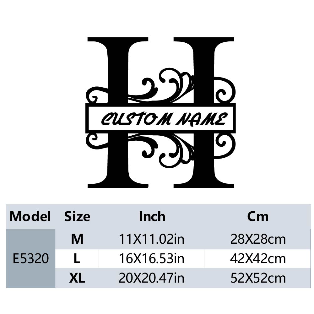 1PC 優れた文字 H パーソナライズされた名前自己粘着ビニ - Home Decor Wallpaper のレビューと価格