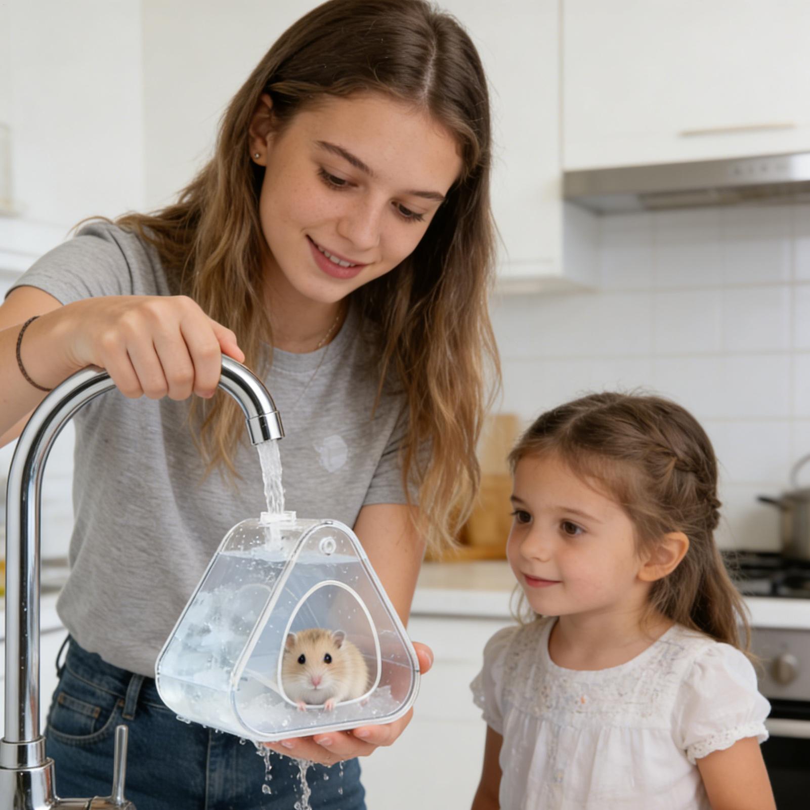 ハムスタークーラーハウス完全透明瞬間冷却防水安全洞窟小動物生 - Home Decor Habitat のレビューと価格