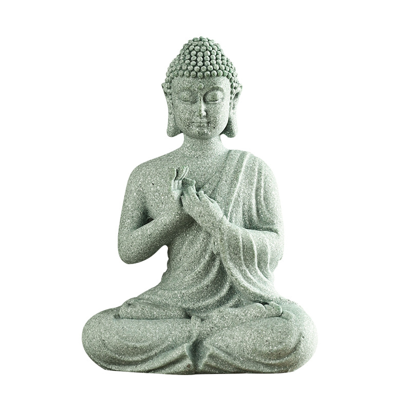 仏庭像水槽の装飾ミニ仏教置物デスクテーブルスケープ装飾ホーム - Home Decor Zen のレビューと価格