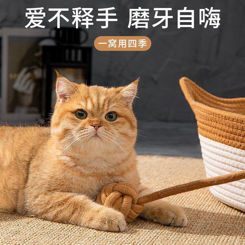 夏クールペットベッド籐猫の巣ハウスファッション睡眠バスケット - Rattan Plant Basket のレビューと価格