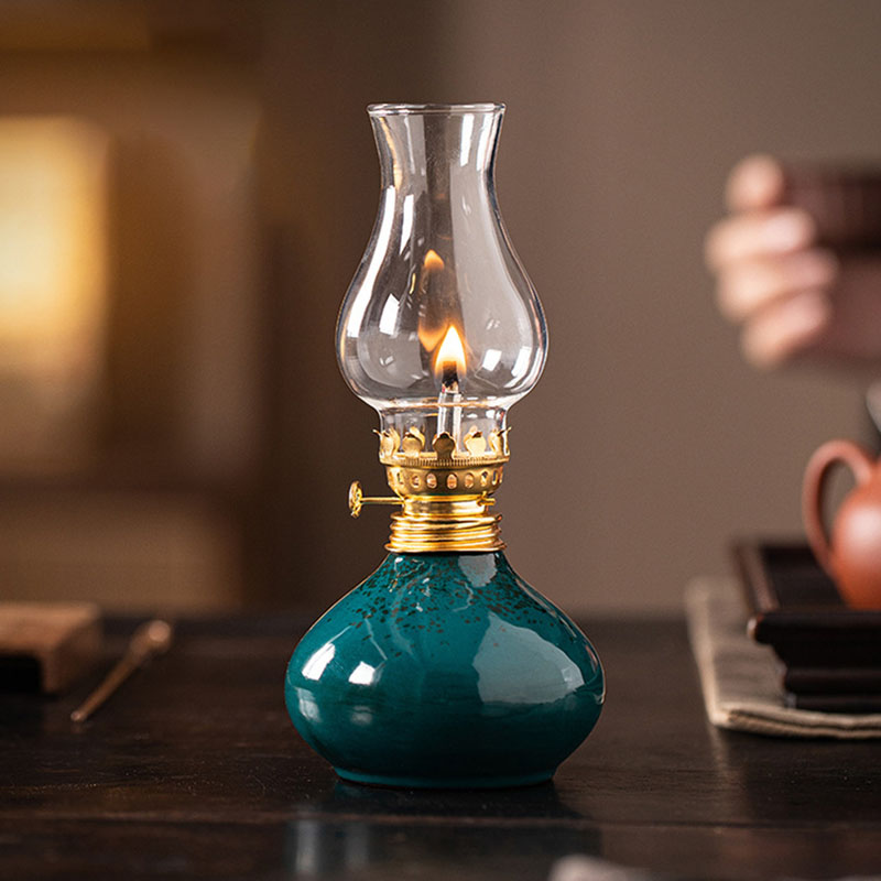 ヴィンテージ陶器製蓮油灯 - 茶室の雰囲気照明、禅茶道の家の - Home Decor Zen のレビューと価格