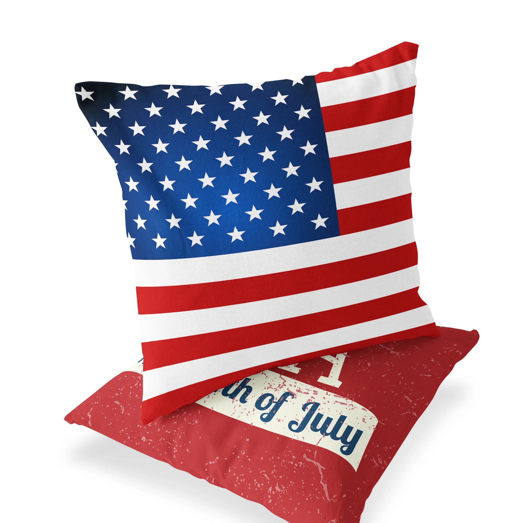 アメリカ独立記念日シリーズ LOVE USA プリントスクエ - Home Decor Kuching のレビューと価格