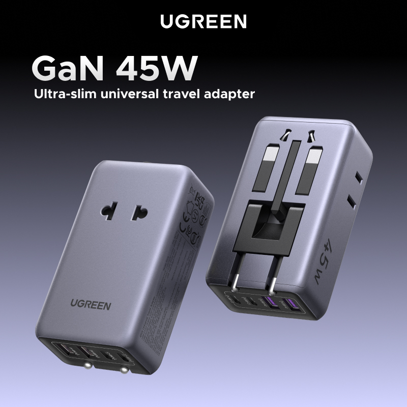 UGREEN GaN 45W ユニバーサルトラベルチャージャ - Home Decor Uk のレビューと価格