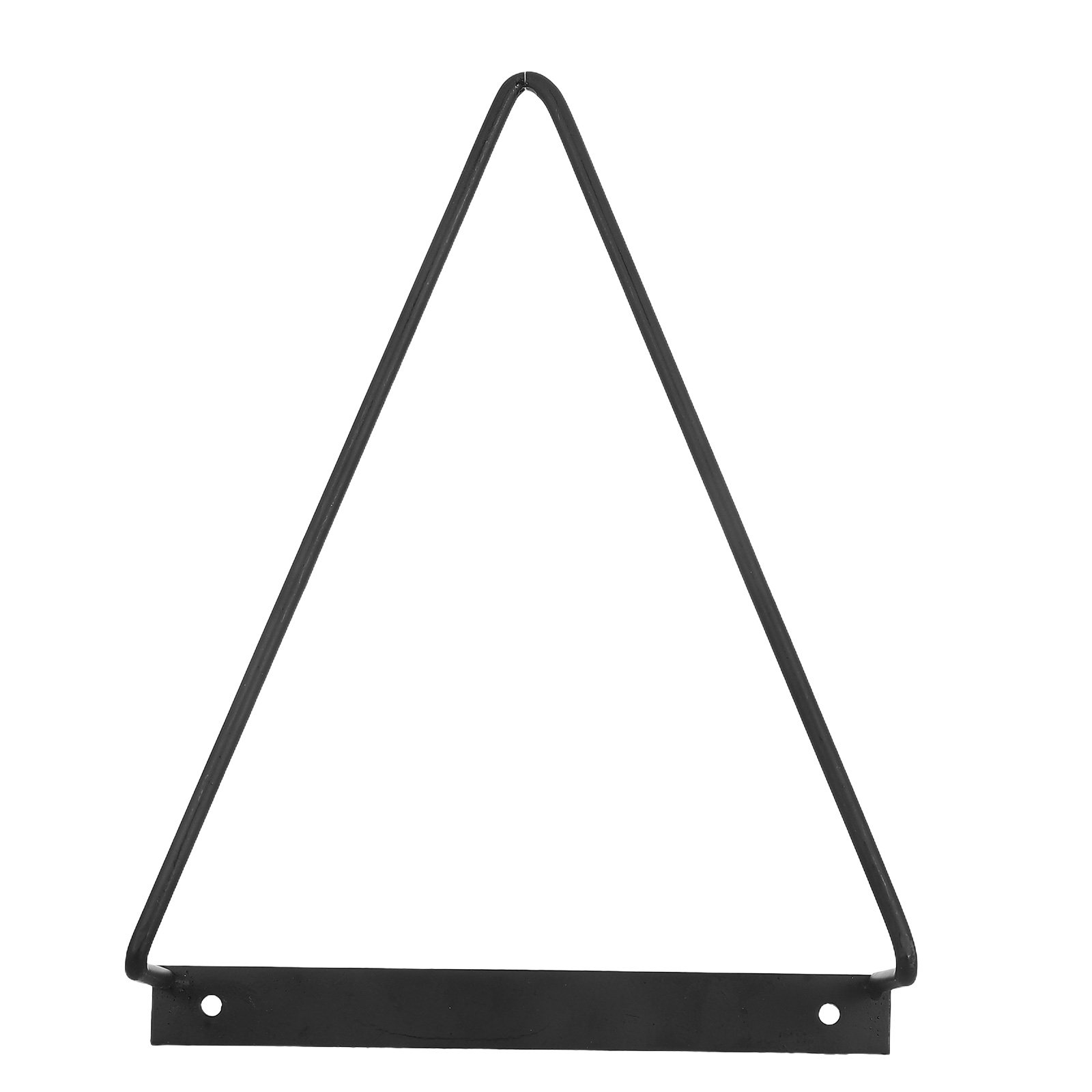 黒色の金属製壁掛けレコード棚、頑丈な鉄製構造、三角形のフロー - Floating Shelves のレビューと価格