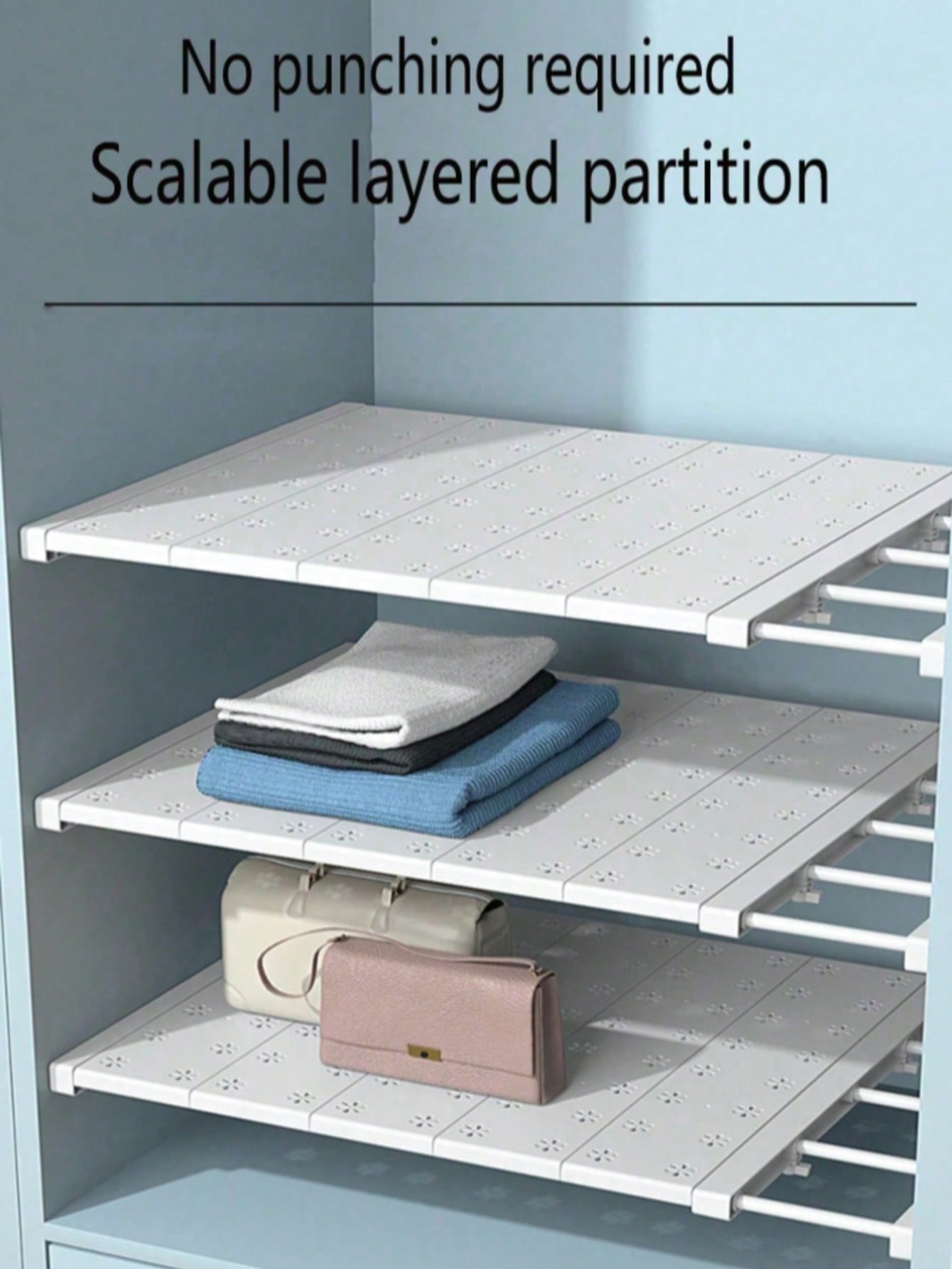 1個入り 調節可能なクローゼット用テンションシェルフ モダン - Floating Shelves のレビューと価格