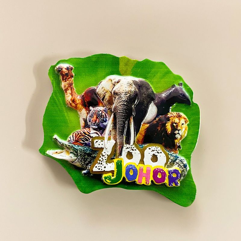 ルフ動物園冷蔵庫マグネット マレーシア旅行お土産 3D装飾ホ - Home Decor Malaysia のレビューと価格