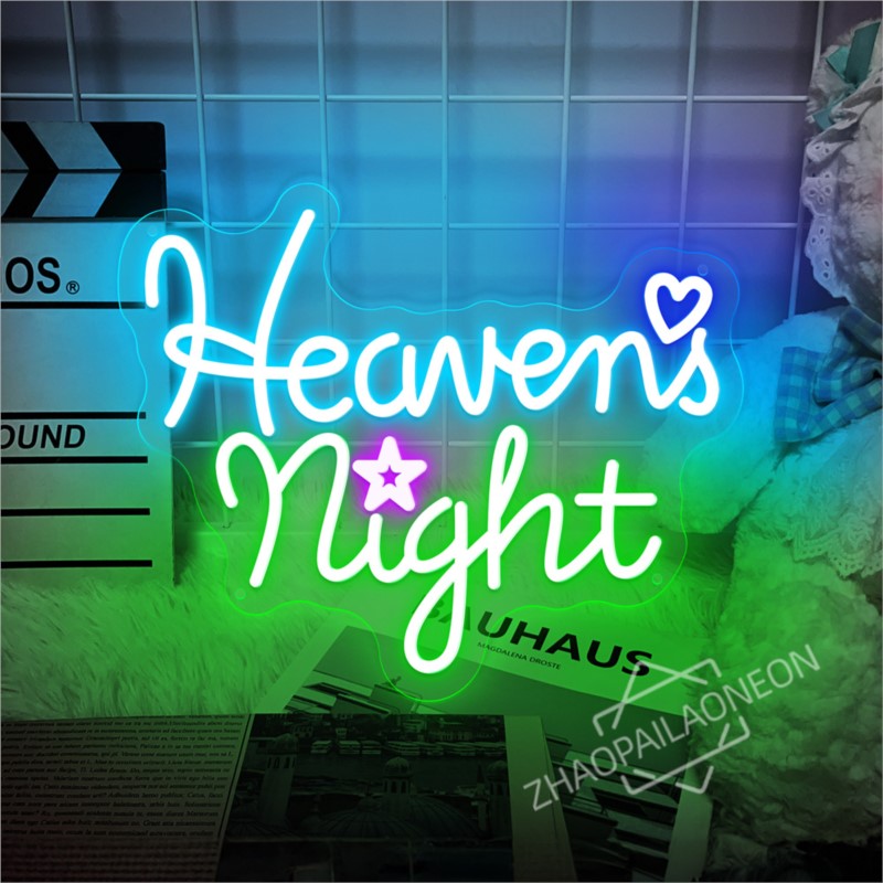 Heavens Night ネオンサイン ゲームルームの壁の - Home Decor Nearby のレビューと価格
