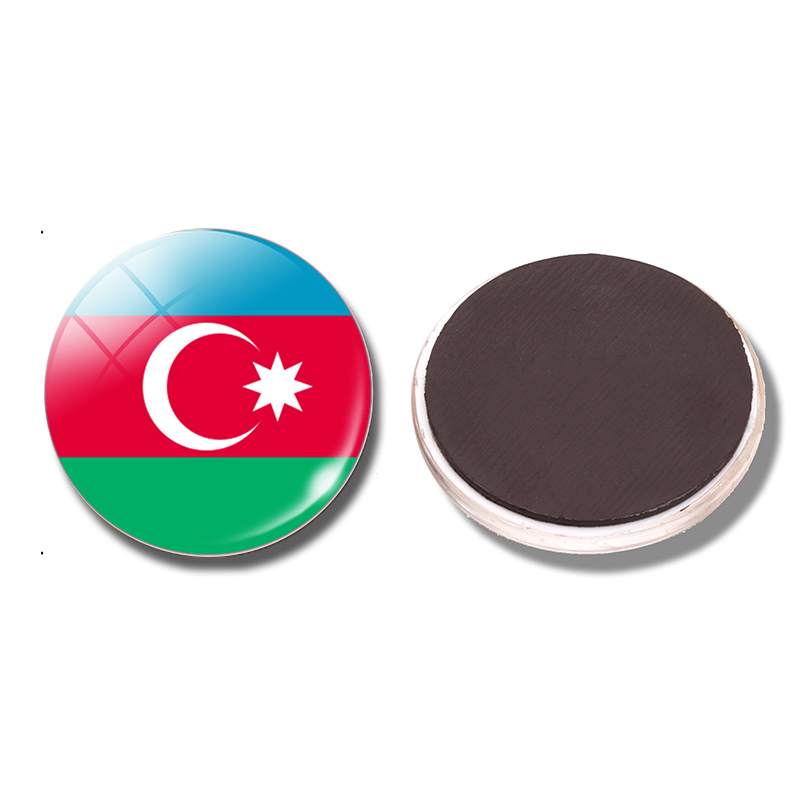 アゼルバイジャン国旗冷蔵庫ステッカー1枚：ミャンマー、ブルネ - Home Decor Malaysia のレビューと価格