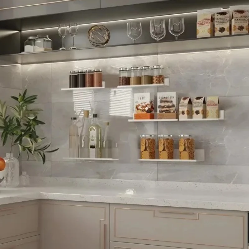 金属製フローティングシェルフ 壁掛け収納ラック キッチン バ - Floating Shelves のレビューと価格