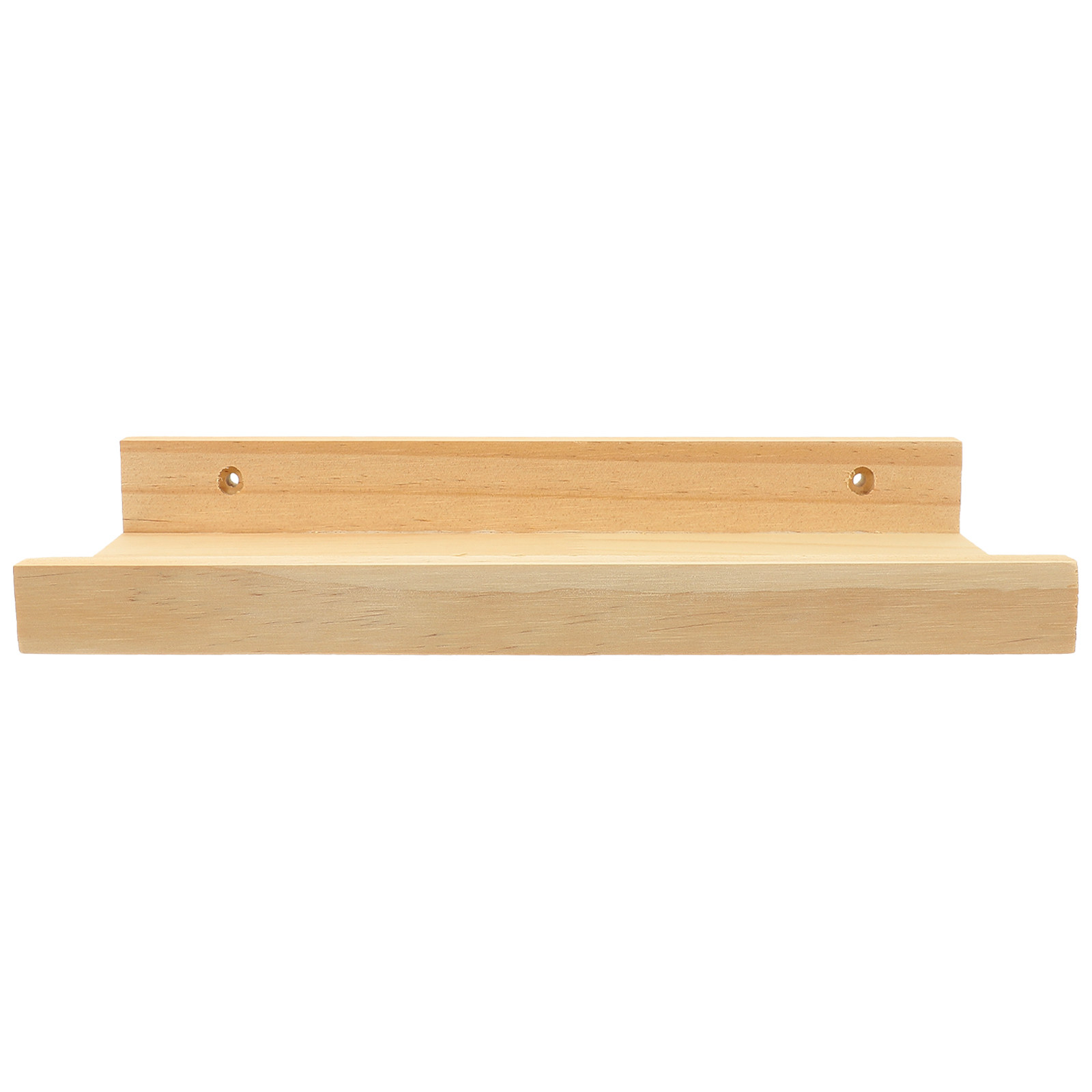 木製ウォールシェルフ 小さなフローティングシェルフ 寝室 浴 - Floating Shelves のレビューと価格
