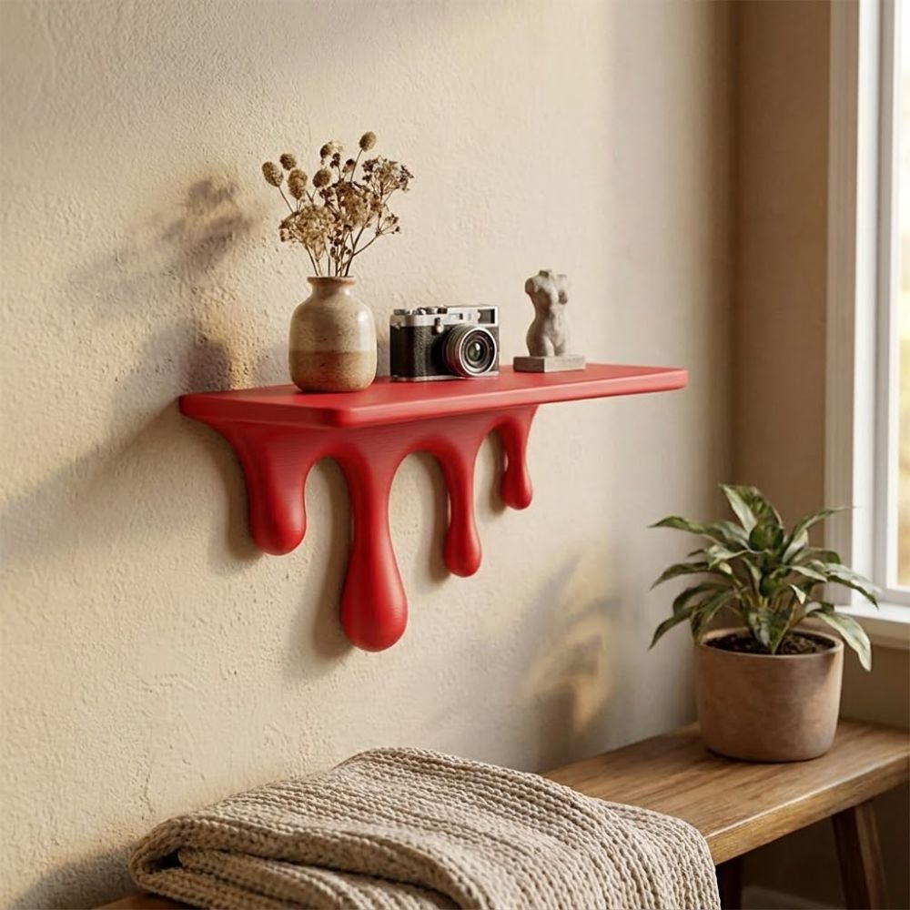 クラシックな3Dプリント製ドリップフローティングシェルフ、プ - Floating Shelves のレビューと価格