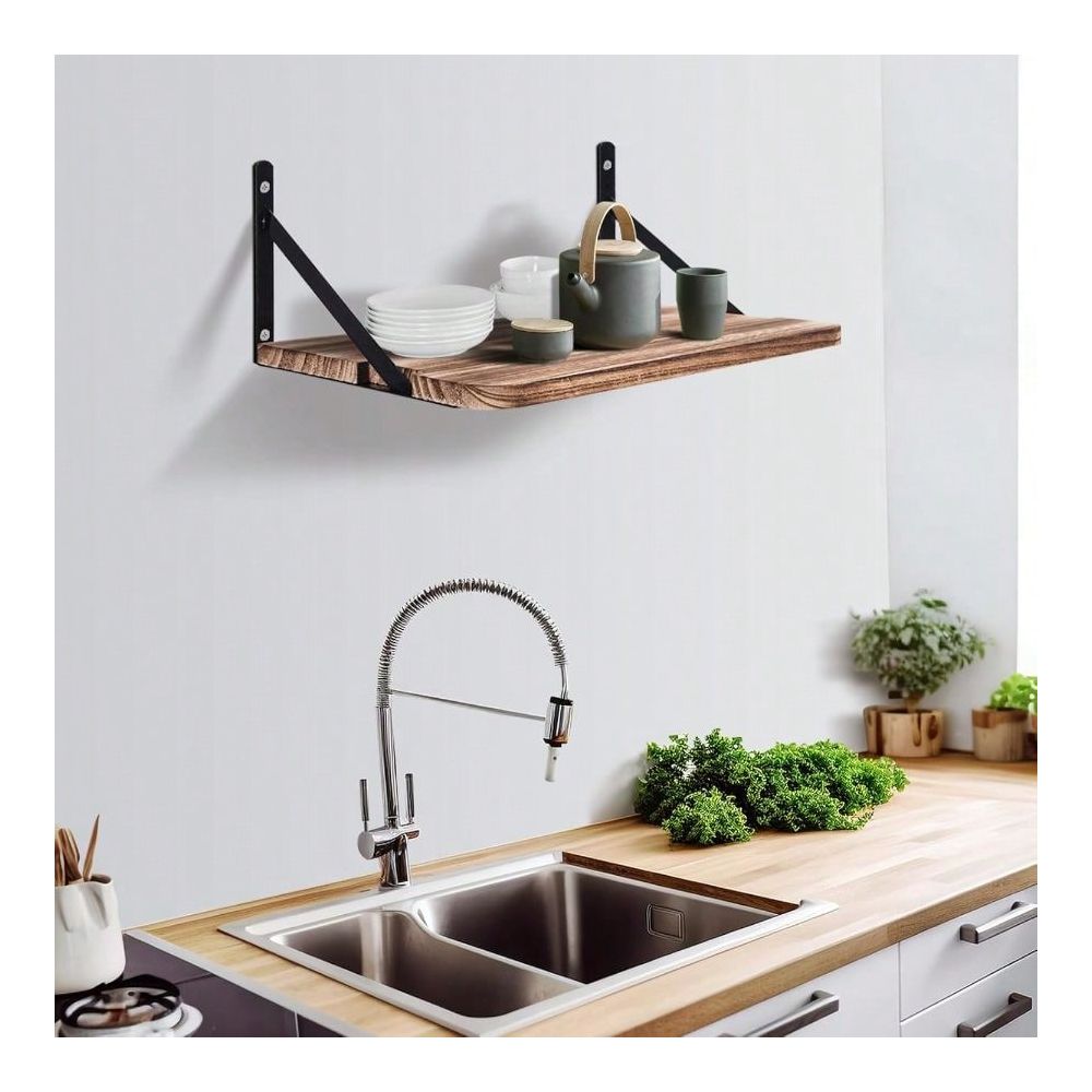 シェルフ、16.2 X 11 L、ルーター用壁掛けフローティ - Floating Shelves のレビューと価格