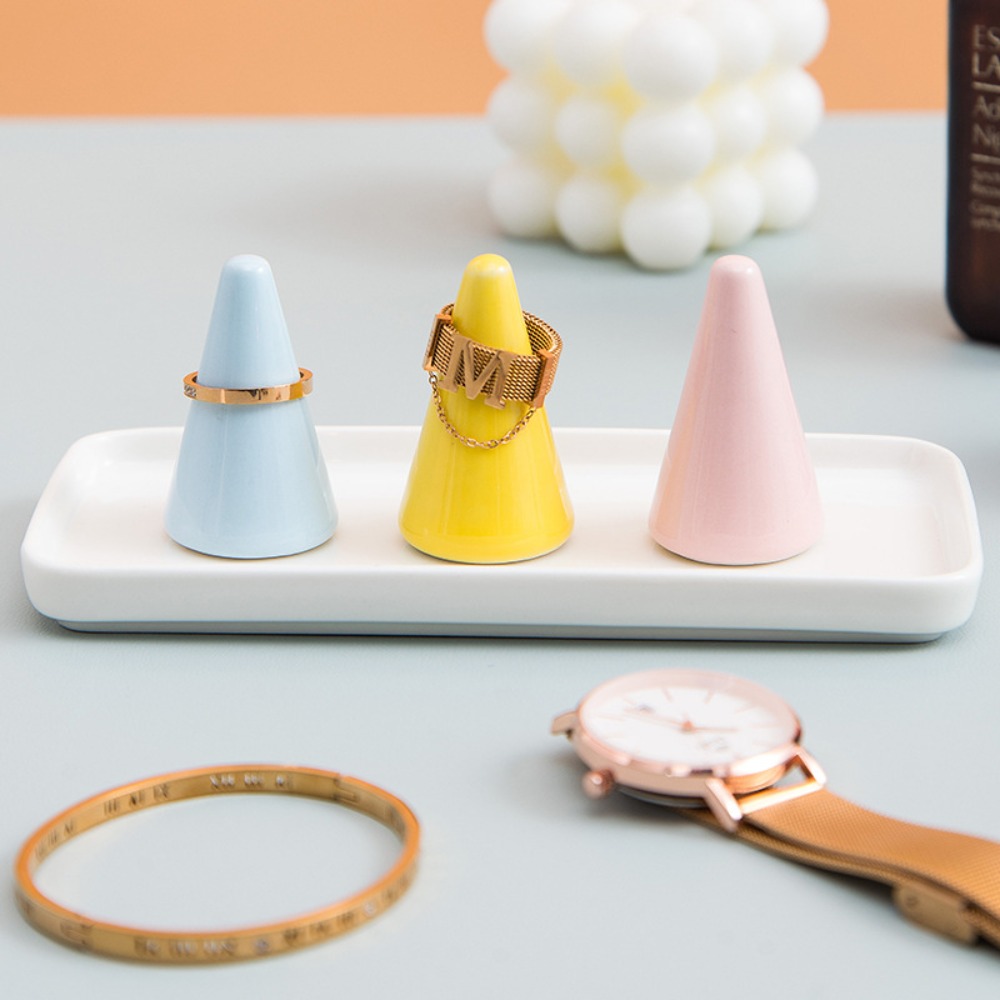 リング用ジュエリーディスプレイスタンド,フィンガーシェイプオ - Ceramic Trinket Dish のレビューと価格