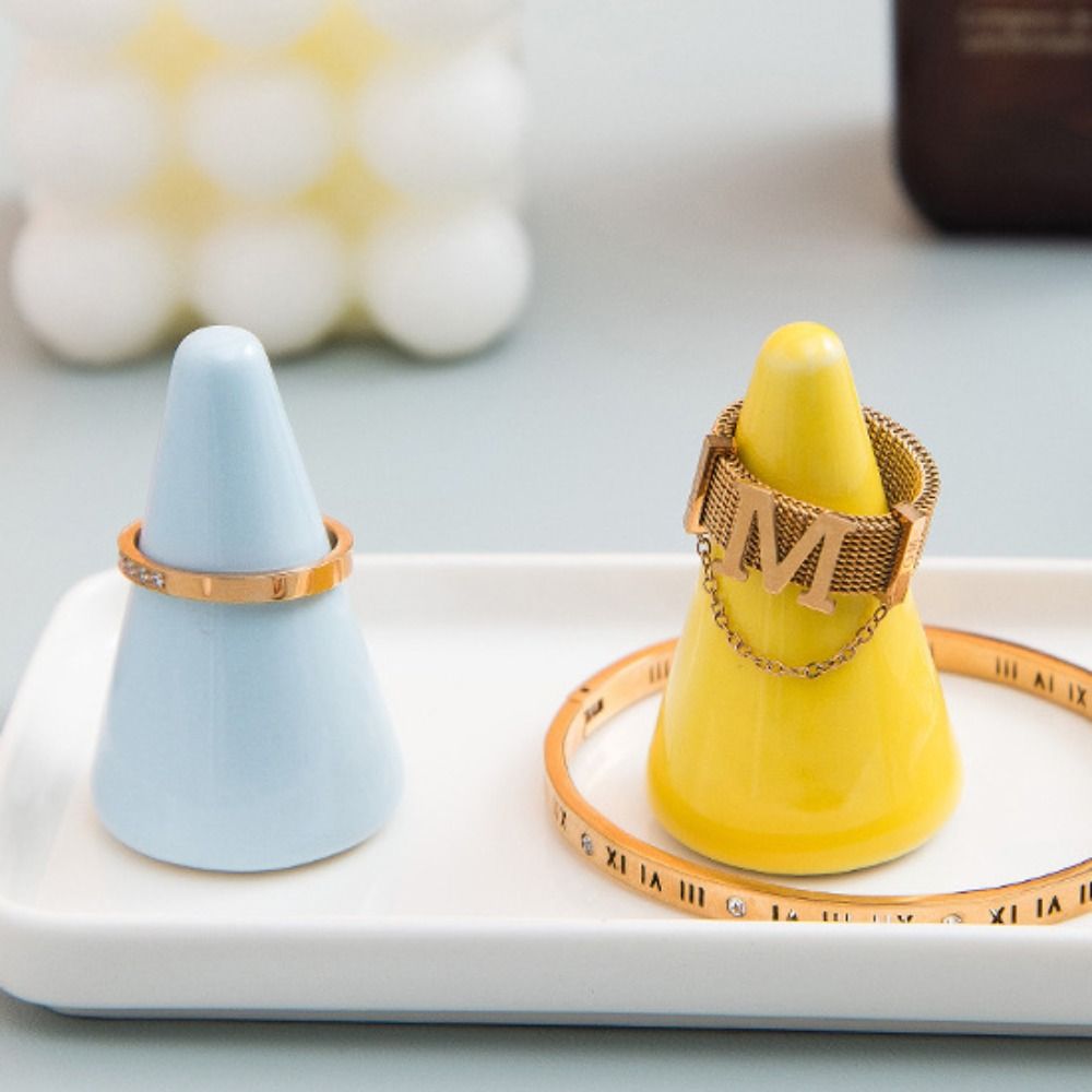 リング用ジュエリーディスプレイスタンド,フィンガーシェイプオ - Ceramic Trinket Dish のレビューと価格
